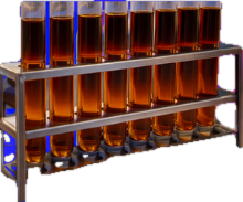 A rack of Jägerbombs